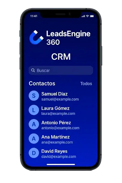 Captación de leads desde el día 1 Captación rápida de leads desde el día 1