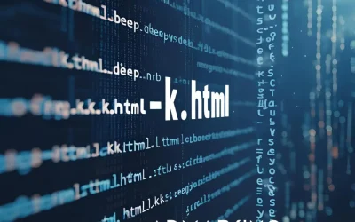 ¿Qué son los enlaces con terminación -k.html y por qué aparecen?