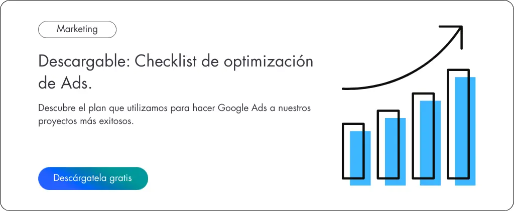Descargable Checklist de optimización de Ads. Descargable: Checklist de optimización de Ads.